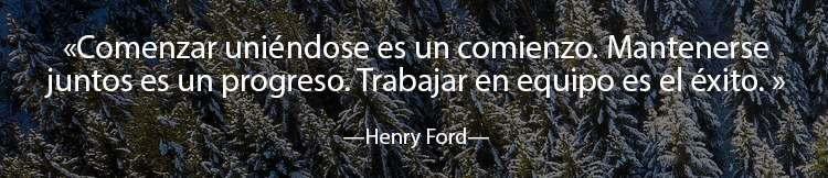 Comenzar uniéndose es un comienzo