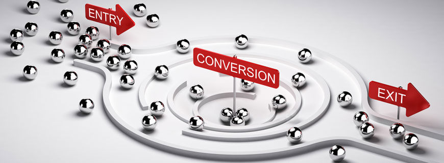 embudo de conversión