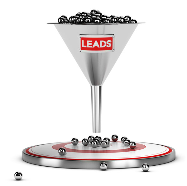 leads en embudos de conversión
