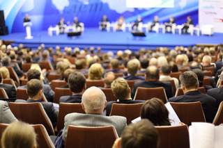 organizar espacio en evento empresarial