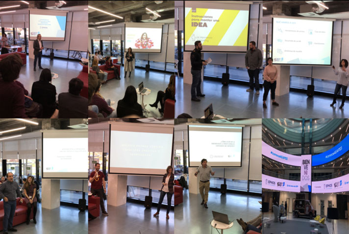 V JORNADA AEAPS-EPHOS Alumnos del MBA en Empresas Farmacéuticas y Biotecnológicas y el Máster en Investigación Clínica y Medicina Farmacéutica