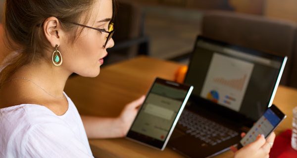 Concentración en ambiente multipantallas