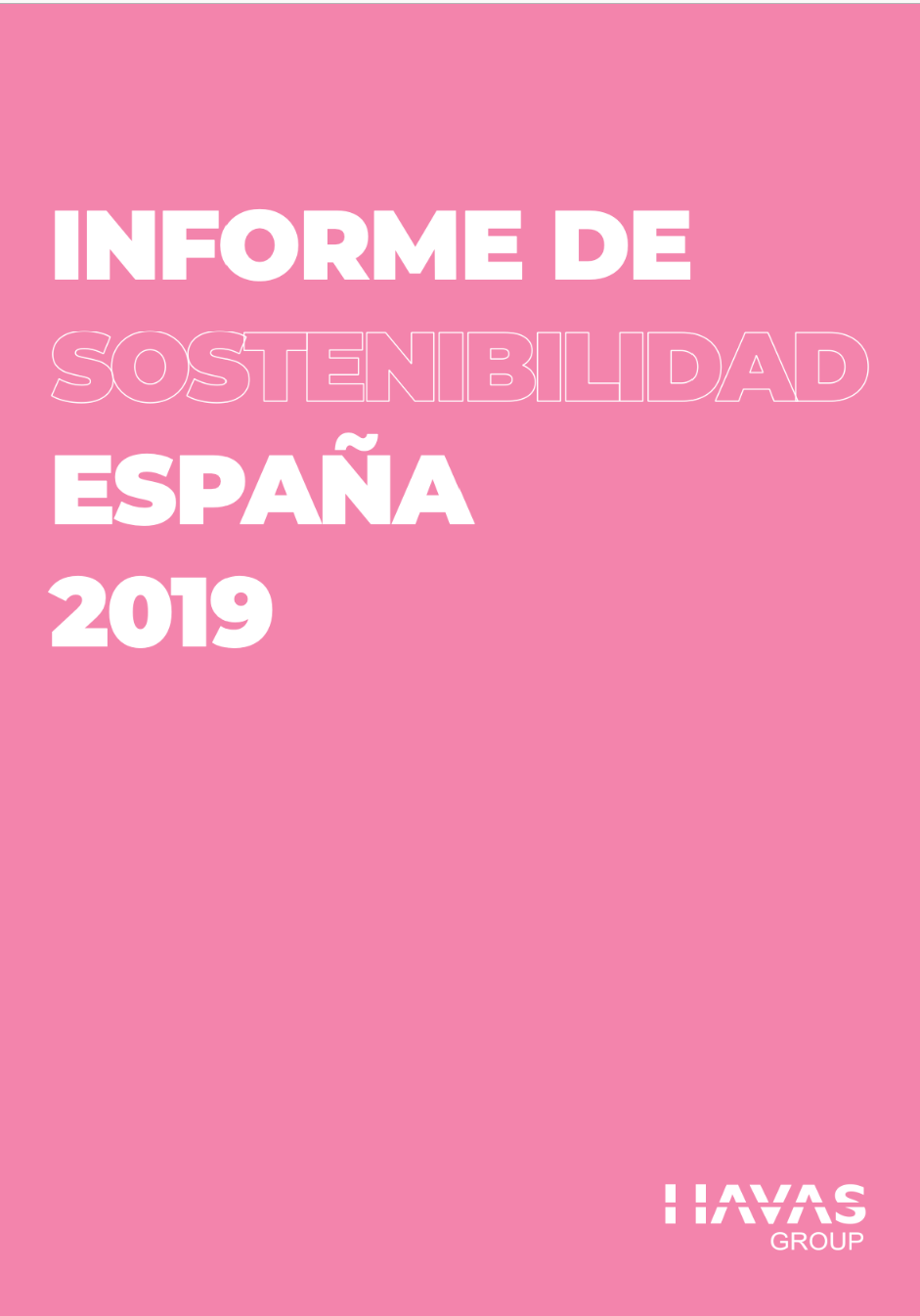 Informe de sostenibilidad España 2019