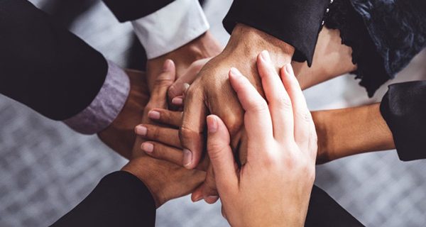 Empresa exitosa trabajo equipo