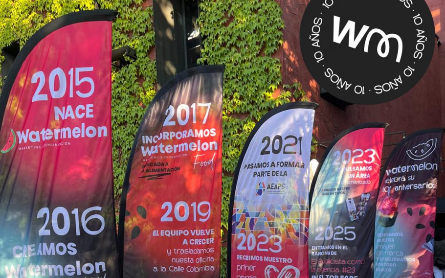 Watermelon cumple 10 años y abre una nueva etapa con rebranding, nueva web y alianzas estratégicas